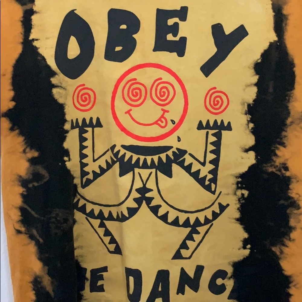 OBEY tie dye T-shirt - Picture 2 of 3